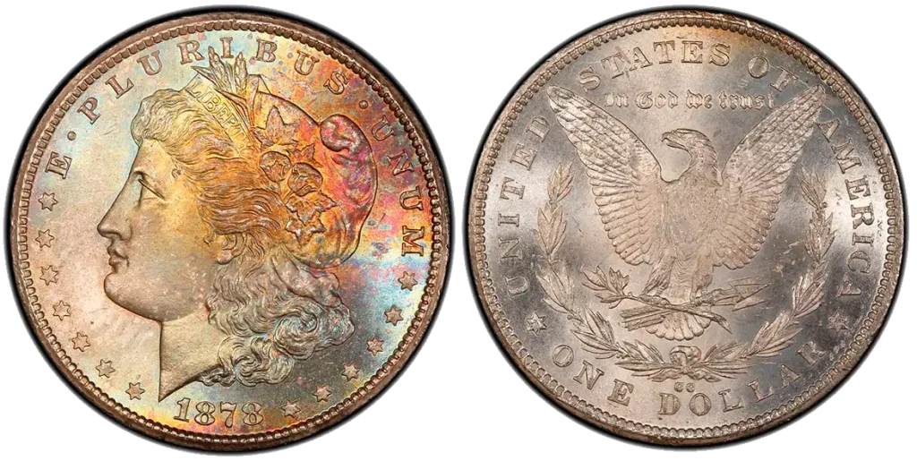 1878-CC $1 Regular Strike