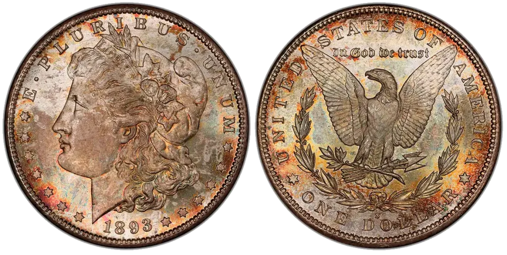 1893-S $1 Regular Strike